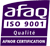 Certification AFAQ : ISO 9001